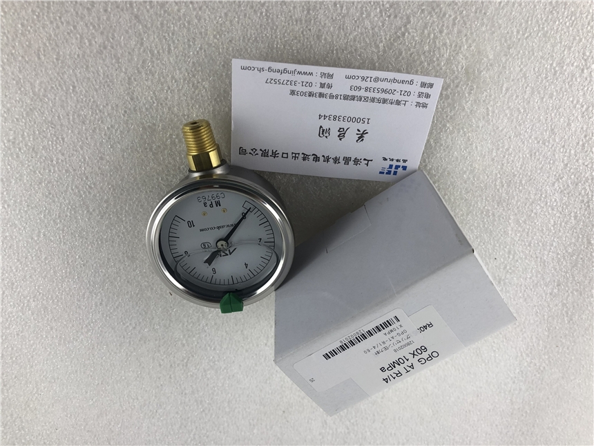 OPG-AT-R1/4-60x25MPA日本ASK压力表代理销售